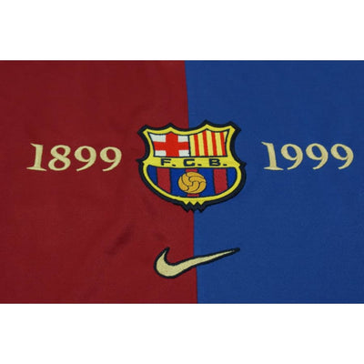 Maillot de football vintage domicile FC Barcelone 1999-2000 - Nike - Barcelone