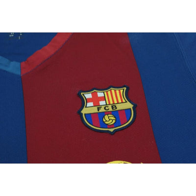 Maillot de football vintage domicile FC Barcelone 2006-2007 - Nike - Barcelone