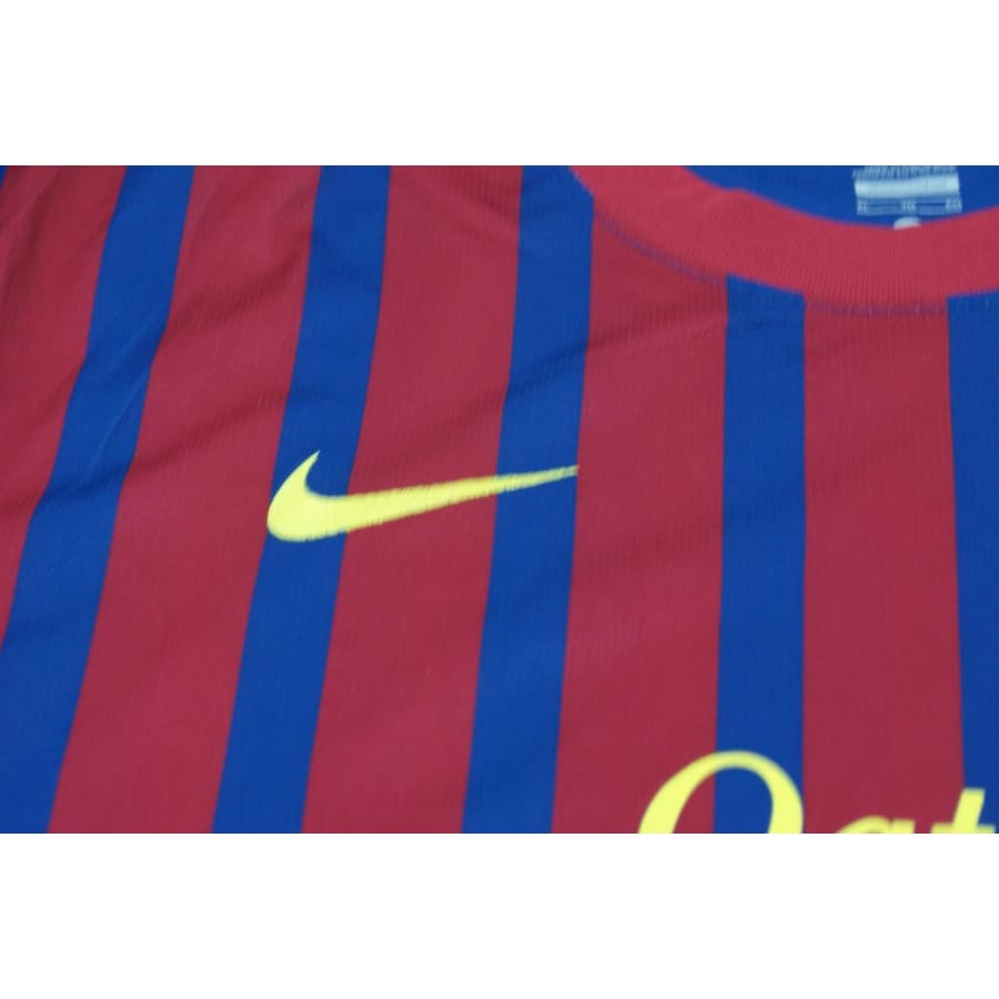 Maillot de football vintage domicile FC Barcelone 2011-2012 - Nike - Barcelone