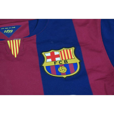 Maillot de football vintage domicile FC Barcelone 2014-2015 - Nike - Barcelone