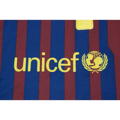 Maillot de football vintage domicile FC Barcelone N°4 FABREGAS 2011-2012 - Nike - Barcelone