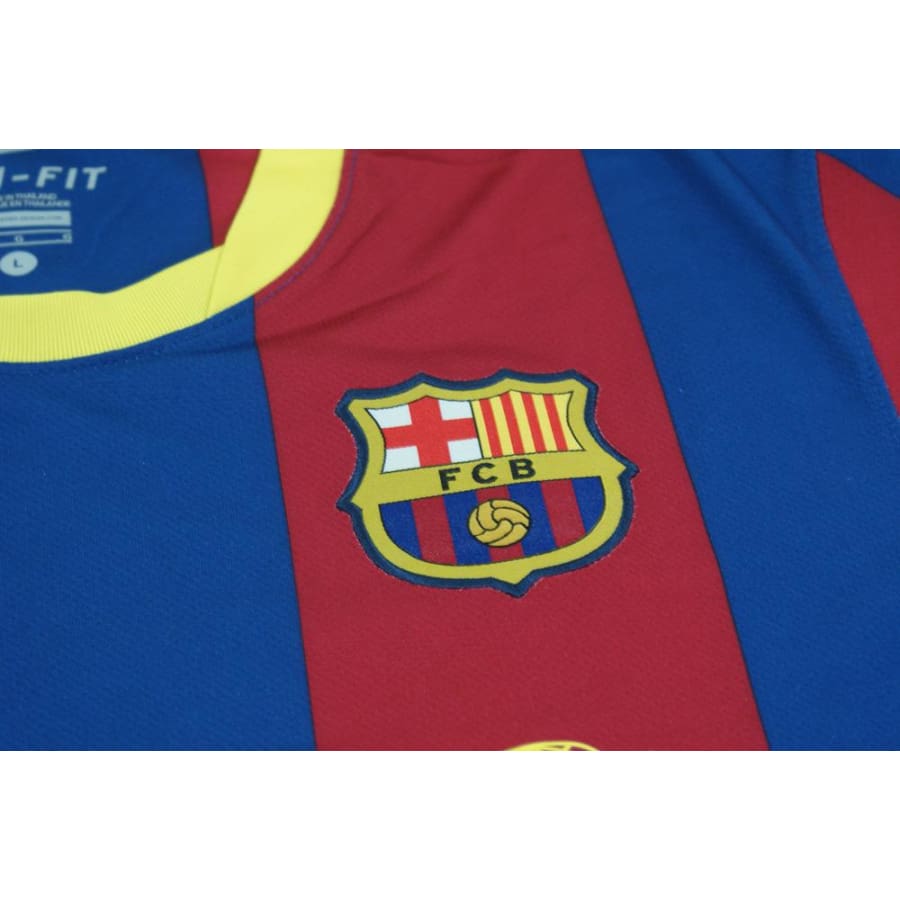 Maillot de football vintage domicile FC Barcelone N°69 VALENTINO 2010-2011 - Nike - Barcelone