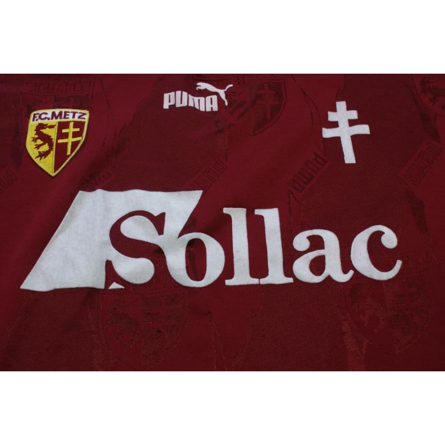 Maillot de football vintage domicile FC Metz 1996-1997 - Puma - FC Metz