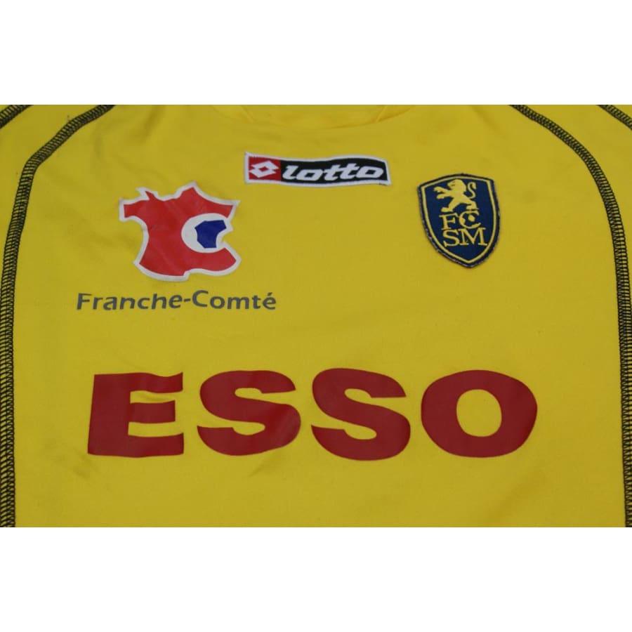 Maillot de football vintage domicile FC Sochaux-Montbéliard 2004-2005 - Lotto - FC Sochaux-Montbéliard