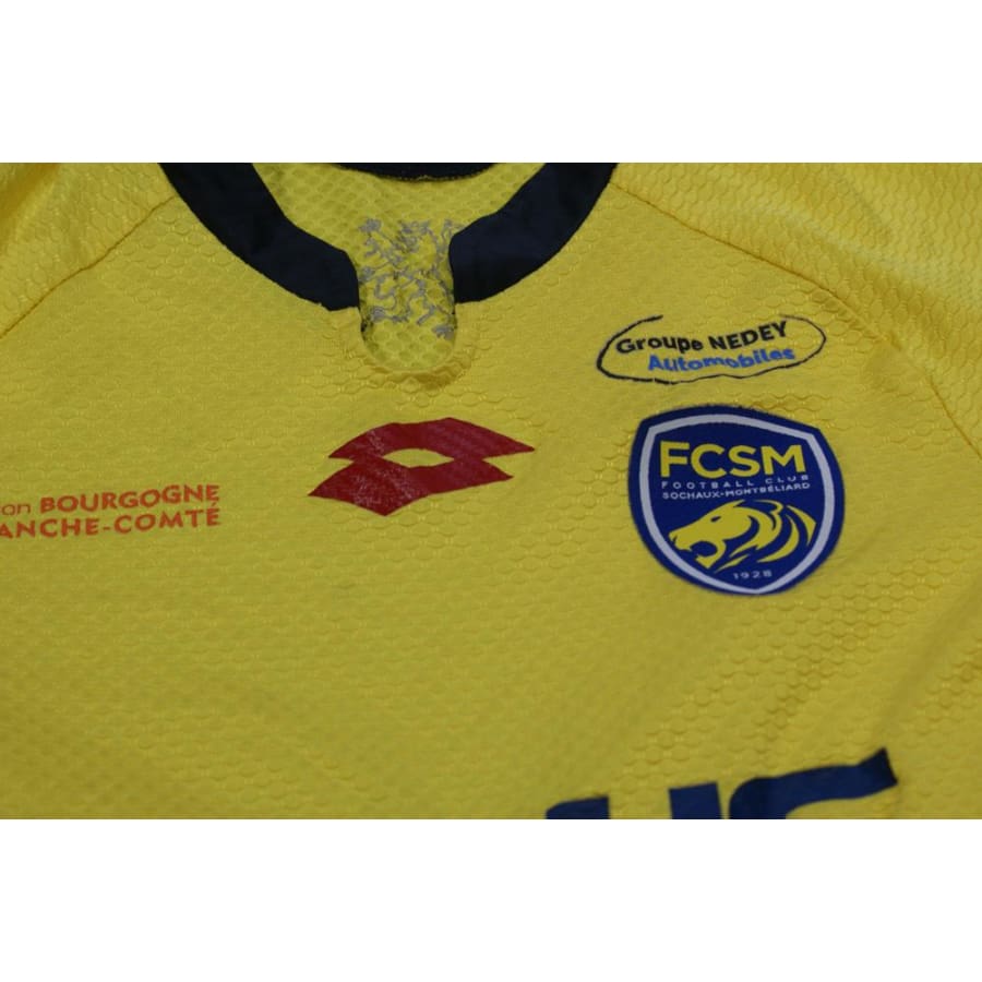 Maillot de football vintage domicile FC Sochaux-Montbéliard 2015-2016 - Lotto - FC Sochaux-Montbéliard