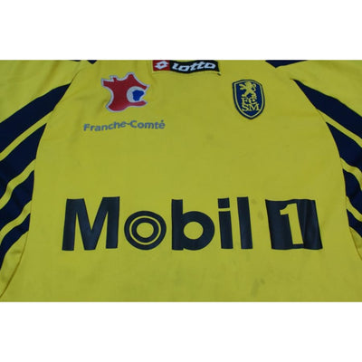 Maillot de football vintage domicile FC Sochaux-Montbéliard N°19 SENE 2007-2008 - Lotto - FC Sochaux-Montbéliard