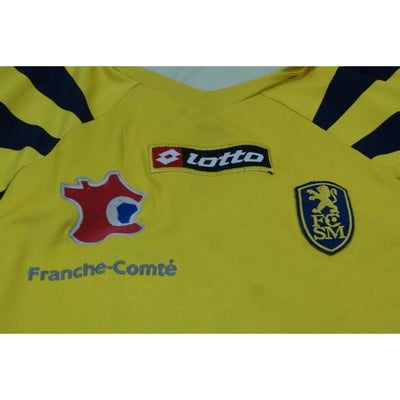 Maillot de football vintage domicile FC Sochaux-Montbéliard N°19 SENE 2007-2008 - Lotto - FC Sochaux-Montbéliard