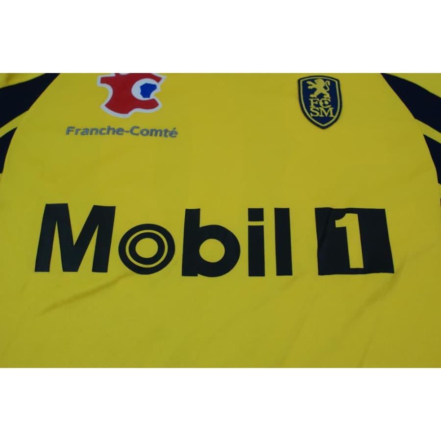 Maillot de football vintage domicile FC Sochaux-Montbéliard N°30 CEDRID 2007-2008 - Lotto - FC Sochaux-Montbéliard