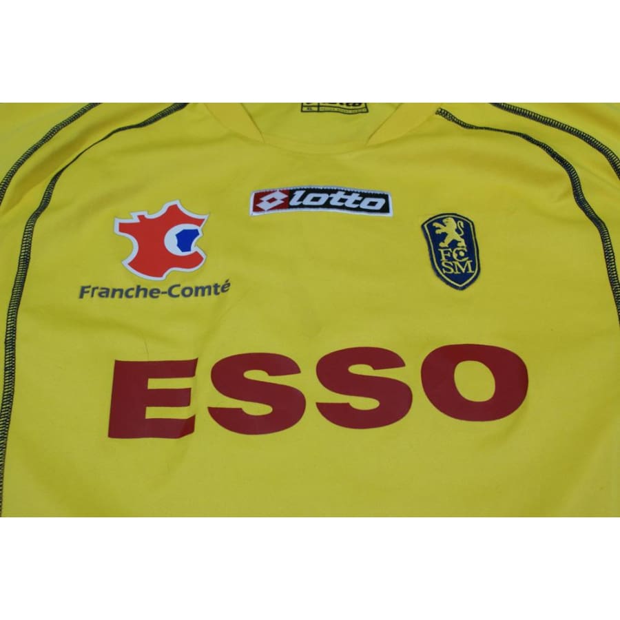 Maillot de football vintage domicile FC Sochaux-Montbéliard N°8 2004-2005 - Lotto - FC Sochaux-Montbéliard