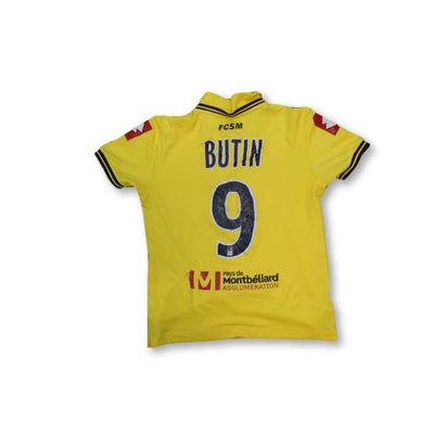 Maillot de football vintage domicile FC Sochaux-Montbéliard N°9 BUTIN 2010-2011 - Lotto - FC Sochaux-Montbéliard