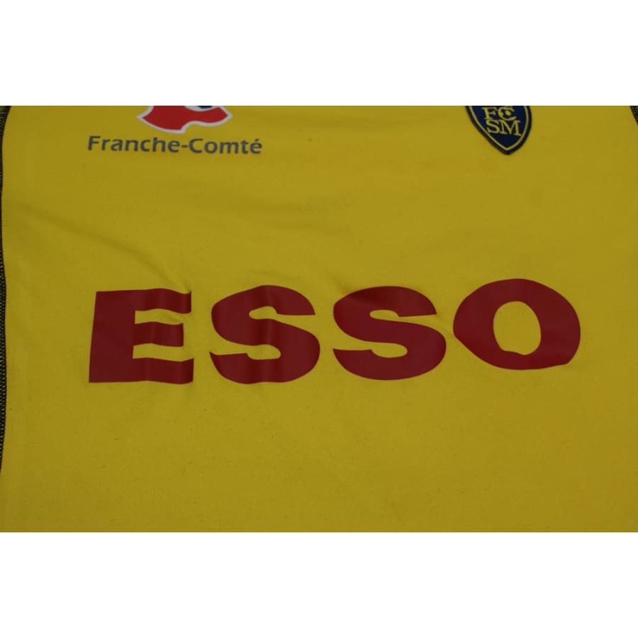 Maillot de football vintage domicile FC Sochaux-Montbéliard N°9 ILAN 2004-2005 - Lotto - FC Sochaux-Montbéliard