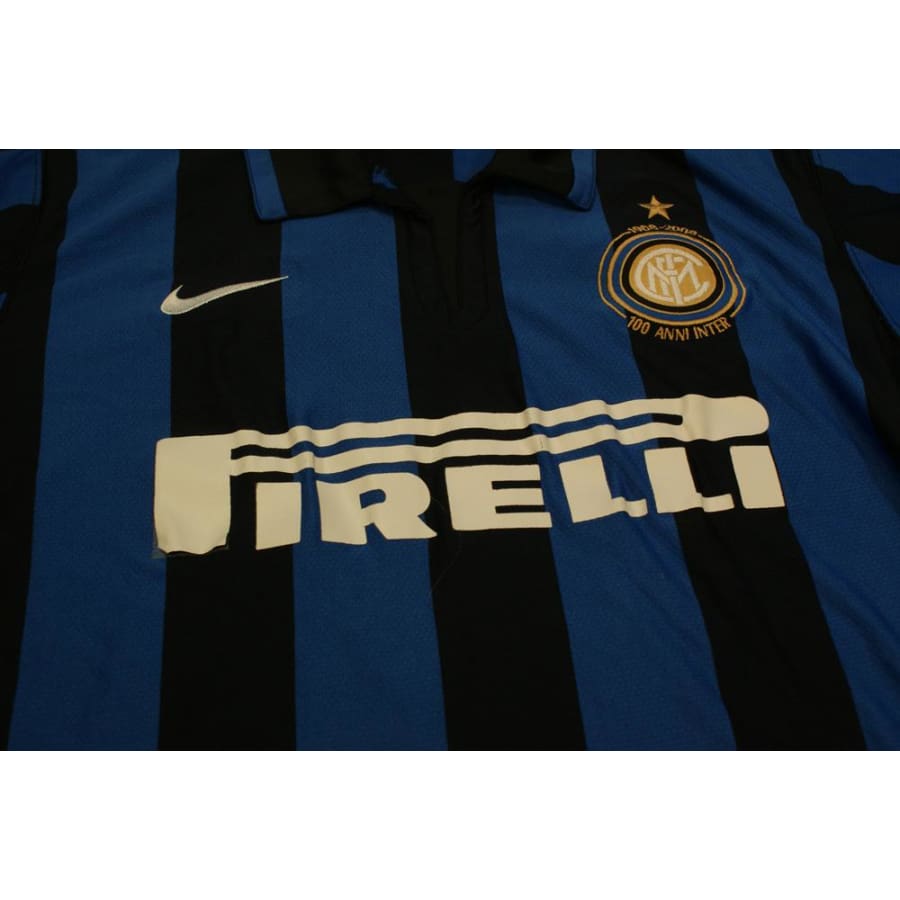 Maillot de football vintage domicile Inter Milan N°10 SNEIJDER 2007-2008 - Nike - Inter Milan