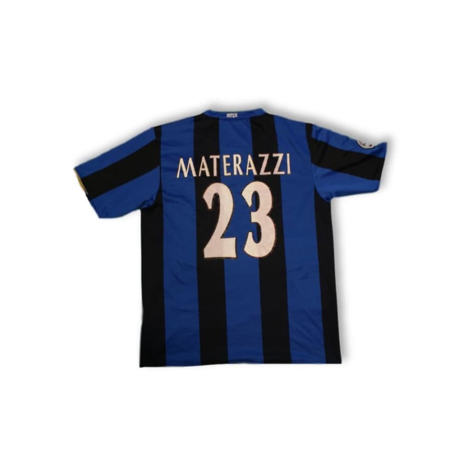 Maillot de football vintage domicile Inter Milan N°23 MATERAZZI 2008-2009 - Nike - Inter Milan