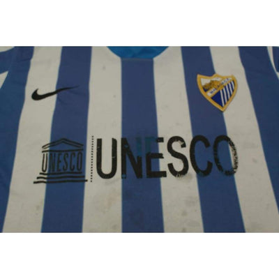 Maillot de football vintage domicile Malaga CF N°12 MALAGUISTA 2014-2015 - Nike - Autres championnats