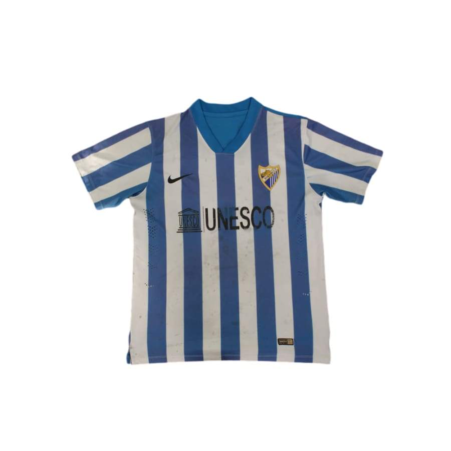 Maillot de football vintage domicile Malaga CF N°12 MALAGUISTA 2014-2015 - Nike - Autres championnats