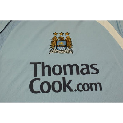 Maillot de football vintage domicile Manchester City N°10 ROBINHO 2008-2009 - Le coq sportif - Manchester City