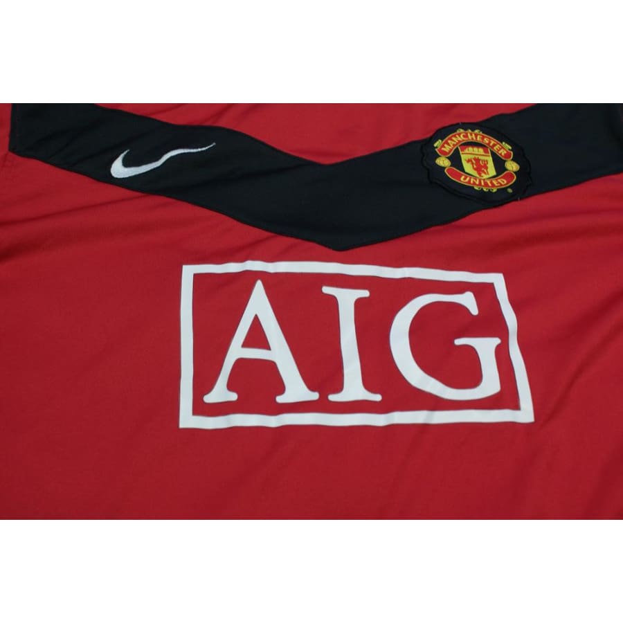 Maillot de football vintage domicile Manchester United N°10 ROONEY 2009-2010 - Nike - Manchester United