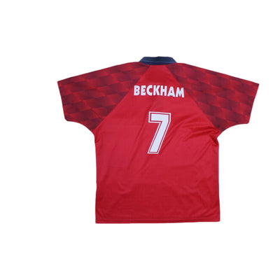 Maillot de football vintage domicile Manchester United N°7 BECKHAM 1996-1997 - Umbro - Manchester United