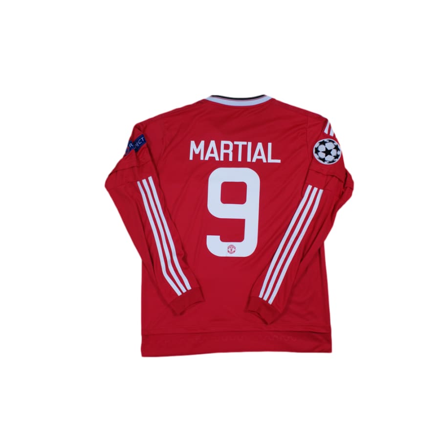 Maillot de football vintage domicile Manchester United N°9 MARTIAL 2015-2016 - Adidas - Manchester United