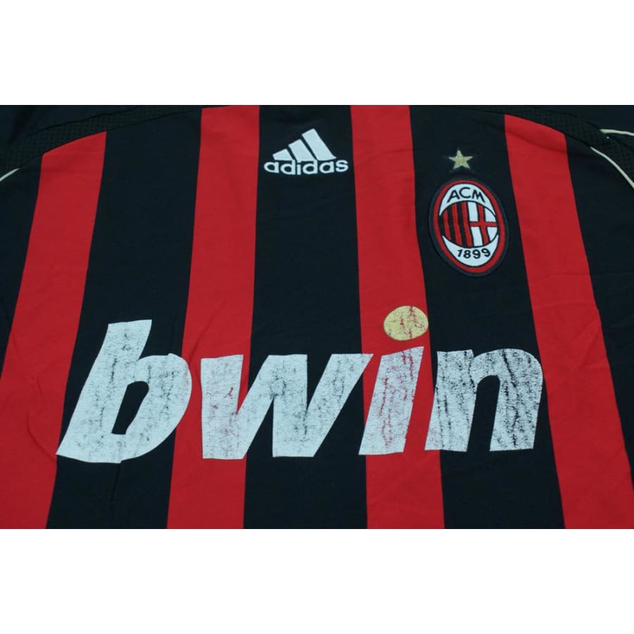 Maillot de football vintage domicile Milan AC 2006-2007 - Adidas - Milan AC