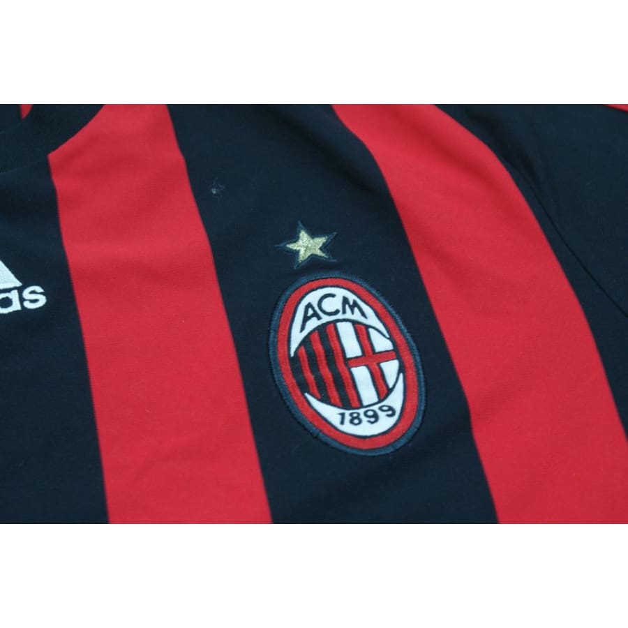 Maillot de football vintage domicile Milan AC 2008-2009 - Adidas - Milan AC