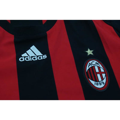 Maillot de football vintage domicile Milan AC 2008-2009 - Adidas - Milan AC