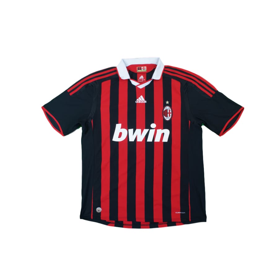 Maillot de football vintage domicile Milan AC 2009-2010 - Adidas - Milan AC