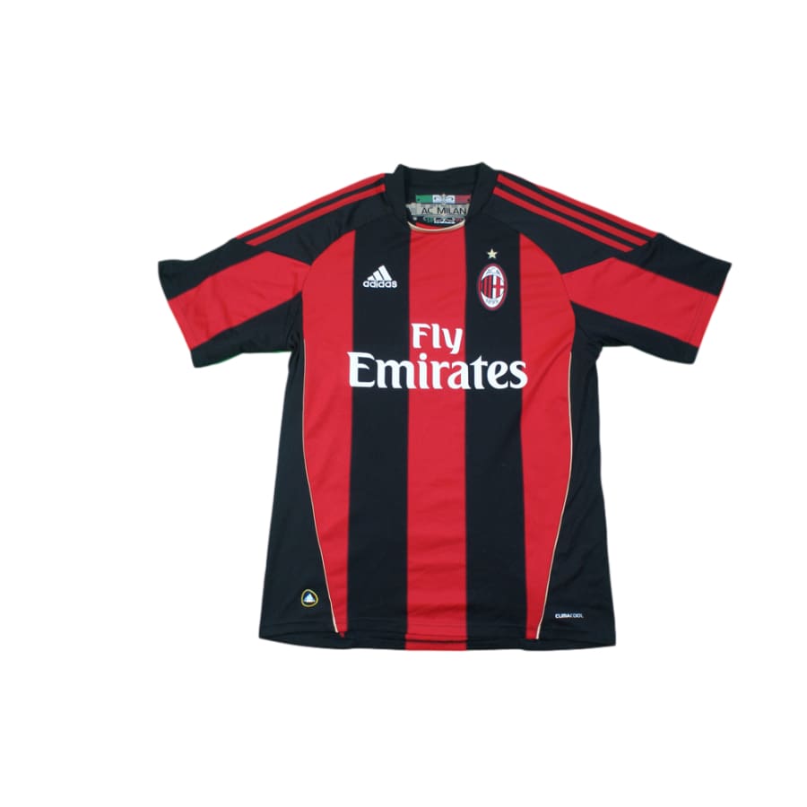 Maillot de football vintage domicile Milan AC 2010-2011 - Adidas - Milan AC