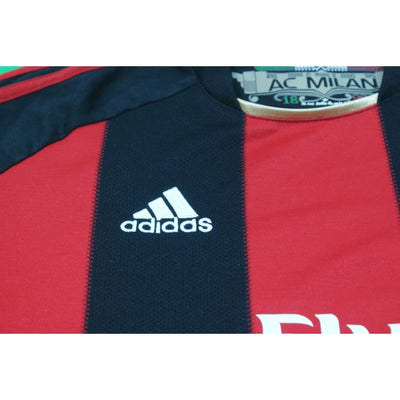 Maillot de football vintage domicile Milan AC 2010-2011 - Adidas - Milan AC