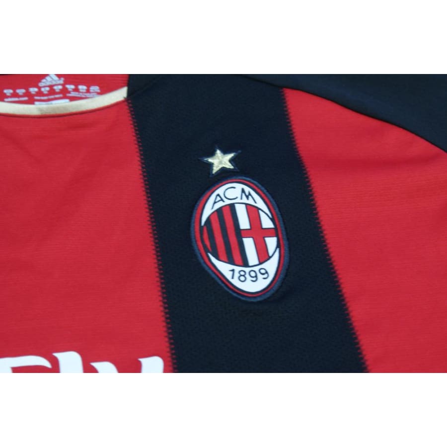 Maillot de football vintage domicile Milan AC 2010-2011 - Adidas - Milan AC