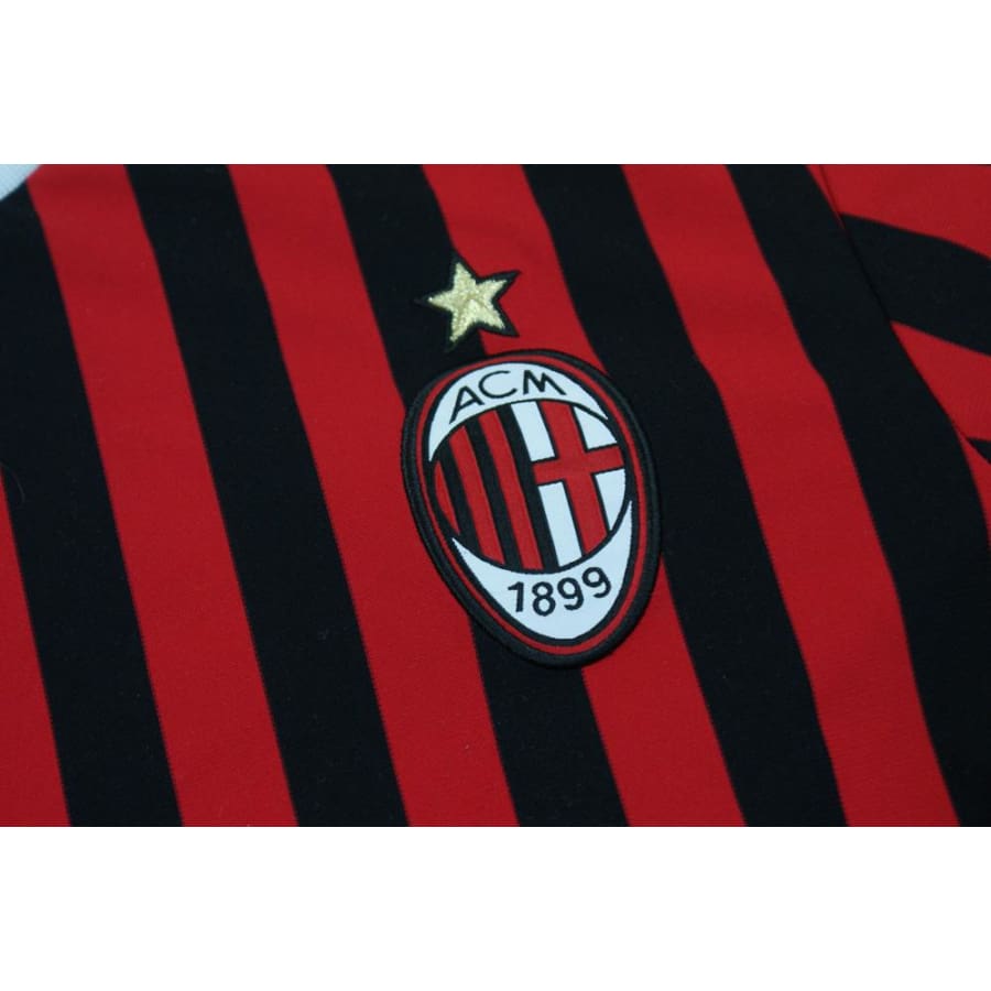 Maillot de football vintage domicile Milan AC 2011-2012 - Adidas - Milan AC