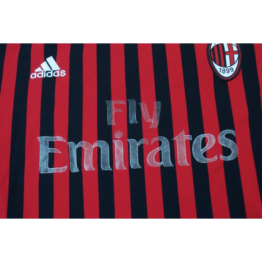 Maillot de football vintage domicile Milan AC 2011-2012 - Adidas - Milan AC