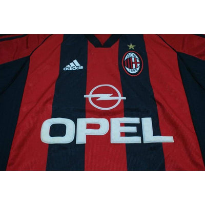 Maillot de football vintage domicile Milan AC 1998-1999 - Adidas - Milan AC