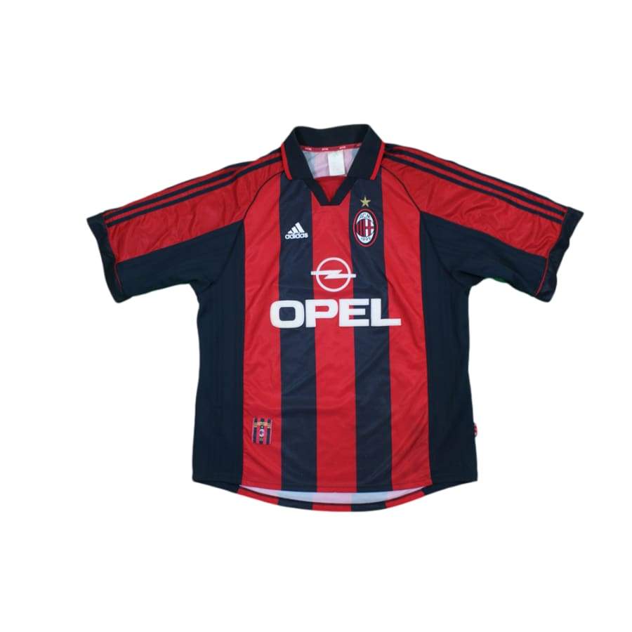 Maillot de football vintage domicile Milan AC 1998-1999 - Adidas - Milan AC