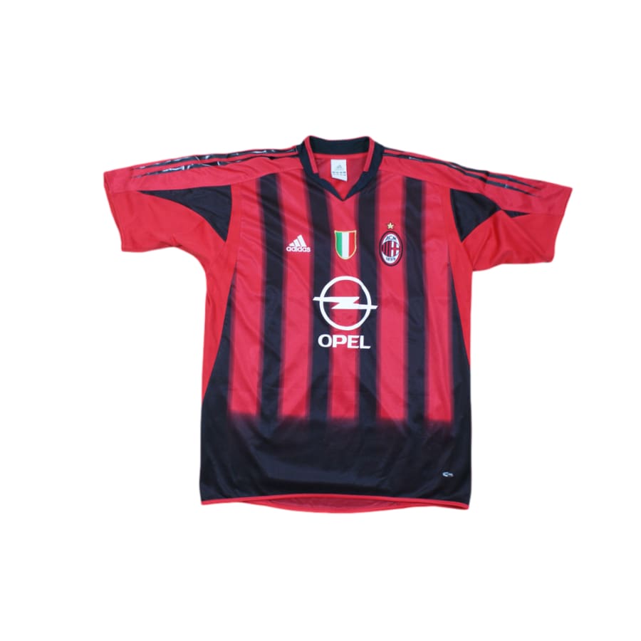 Maillot de football vintage domicile Milan AC N°7 Shevchenko 2004-2005 - Adidas - Milan AC