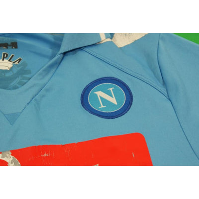 Maillot de football vintage domicile Naples N°22 Lavezzi 2011-2012 - Macron - Naples