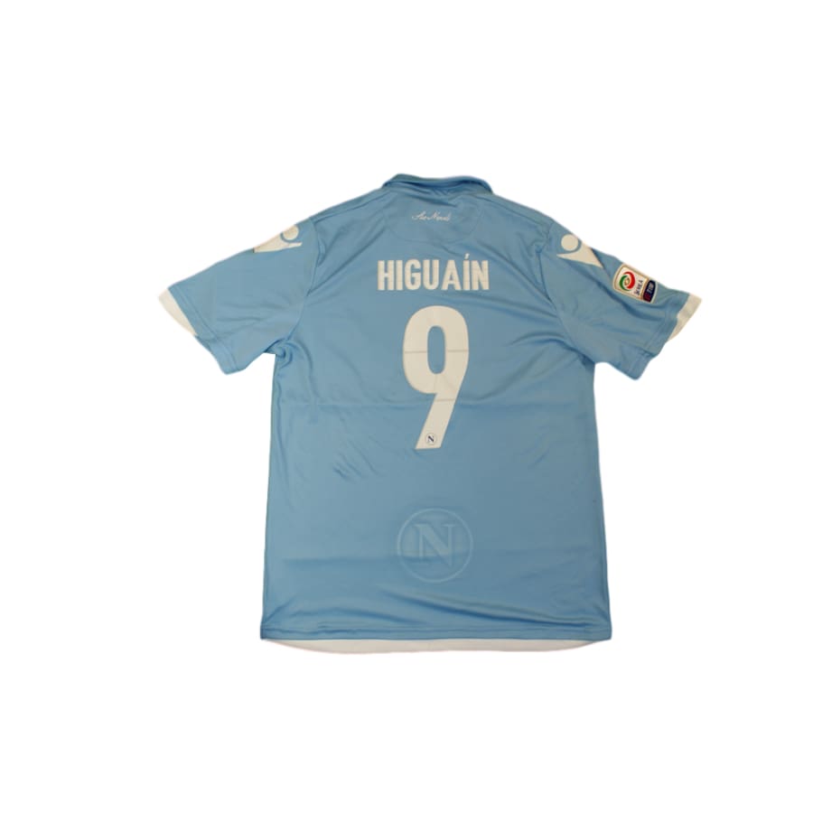 Maillot de football vintage domicile Naples N°9 HIGUAIN 2014-2015 - Macron - Naples