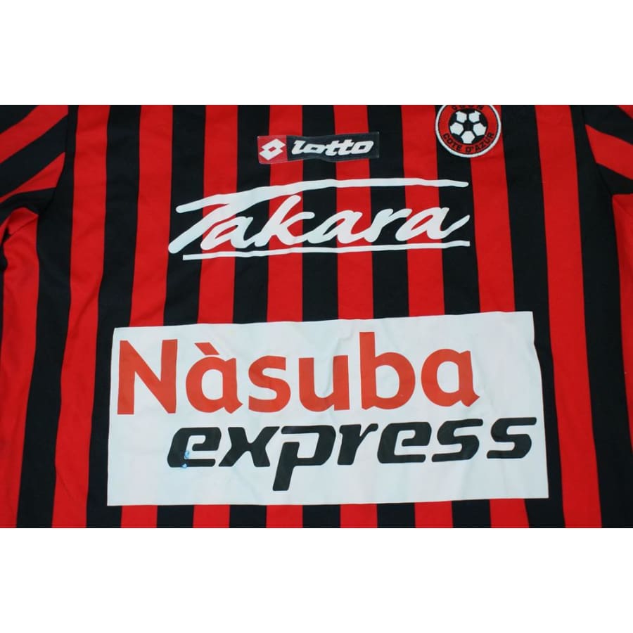 Maillot de football vintage domicile OGC Nice 2008-2009 - Lotto - OGC Nice