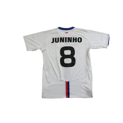 Maillot de football vintage domicile Olympique Lyonnais N°8 JUNINHO 2005-2006 - Umbro - Olympique Lyonnais