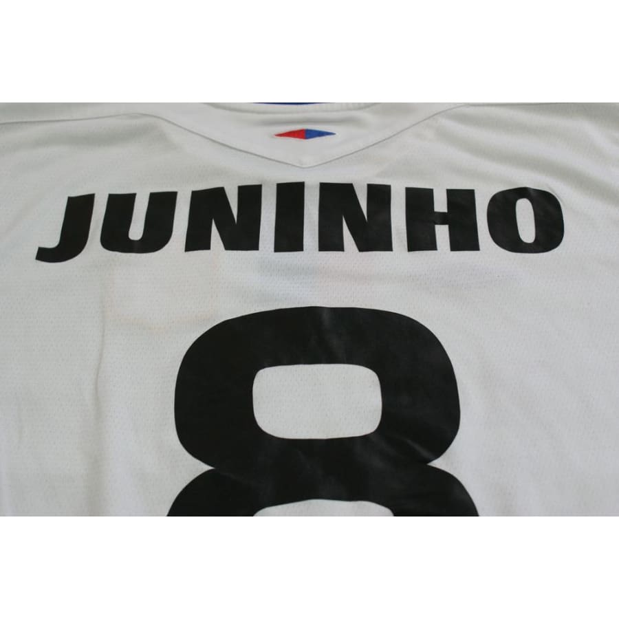 Maillot de football vintage domicile Olympique Lyonnais N°8 JUNINHO 2005-2006 - Umbro - Olympique Lyonnais