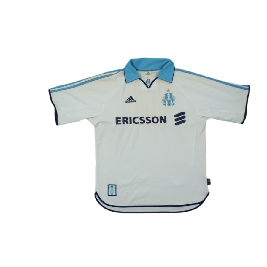 Maillot de football vintage domicile Olympique de Marseille 1998-1999 - Adidas - Olympique de Marseille