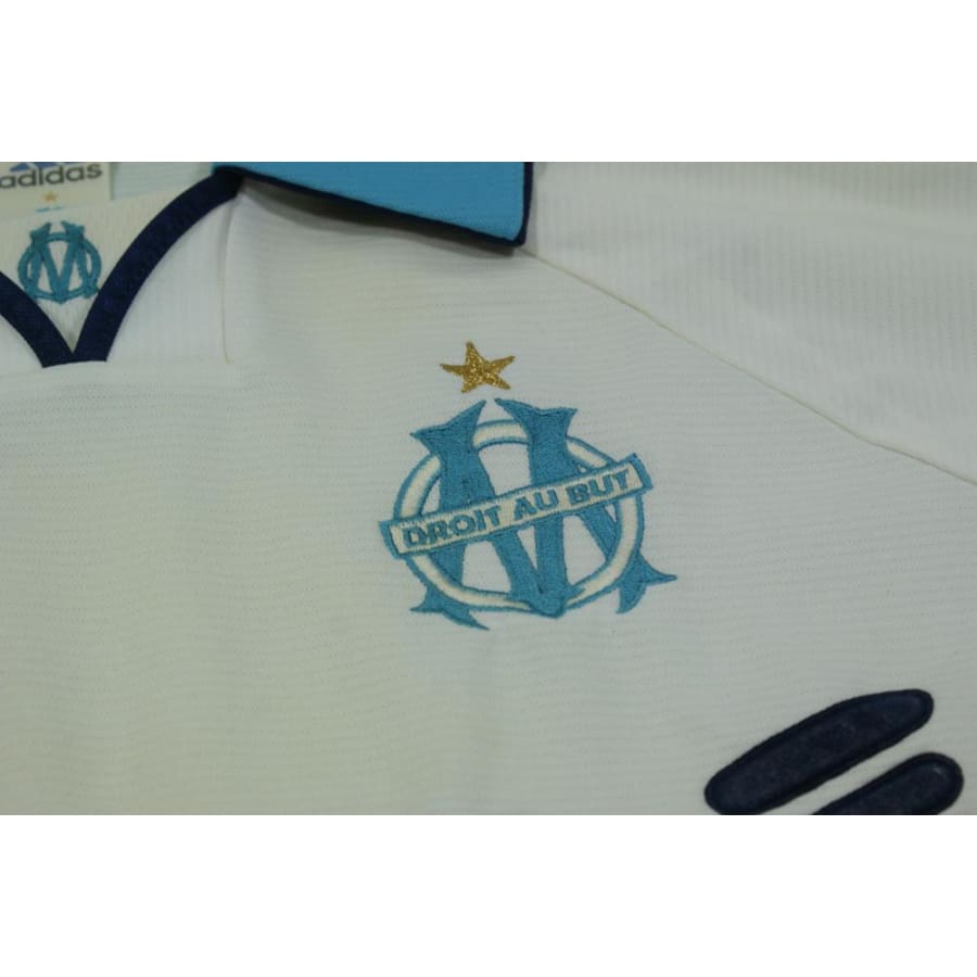 Maillot de football vintage domicile Olympique de Marseille 1998-1999 - Adidas - Olympique de Marseille