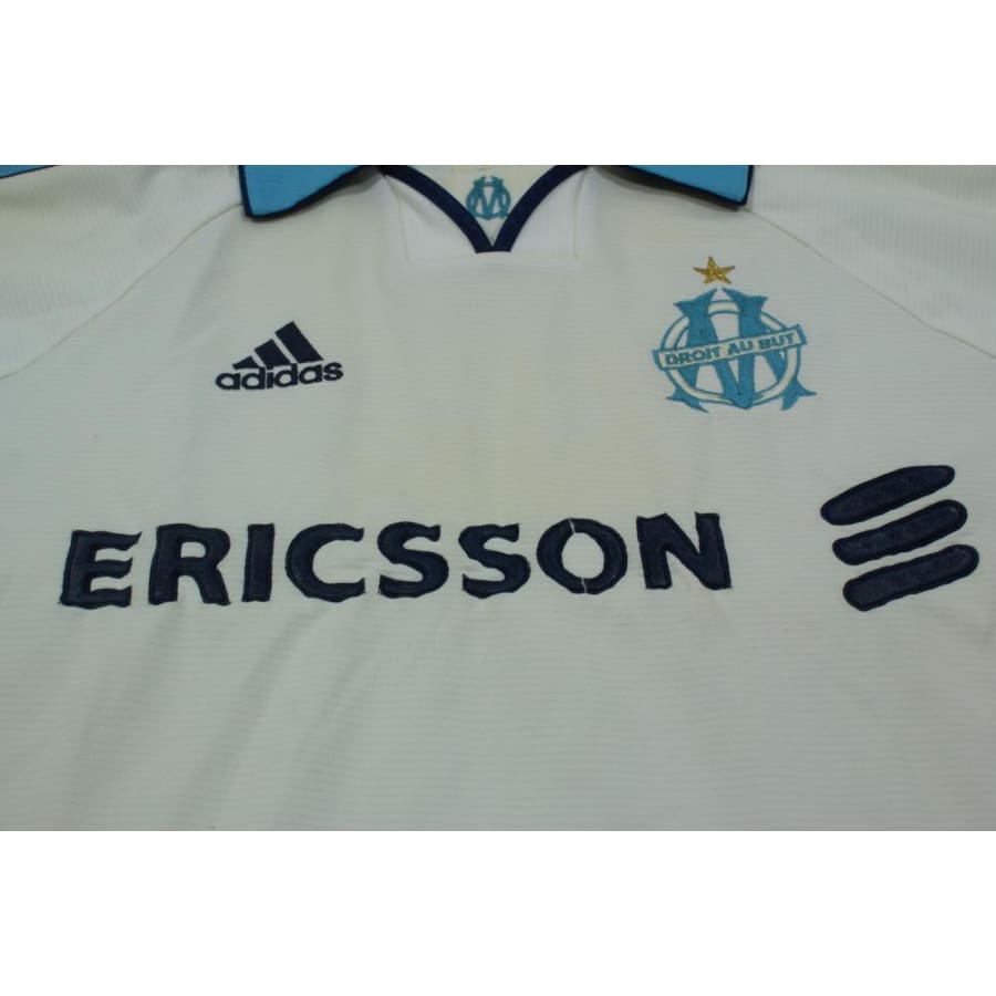 Maillot de football vintage domicile Olympique de Marseille 1998-1999 - Adidas - Olympique de Marseille