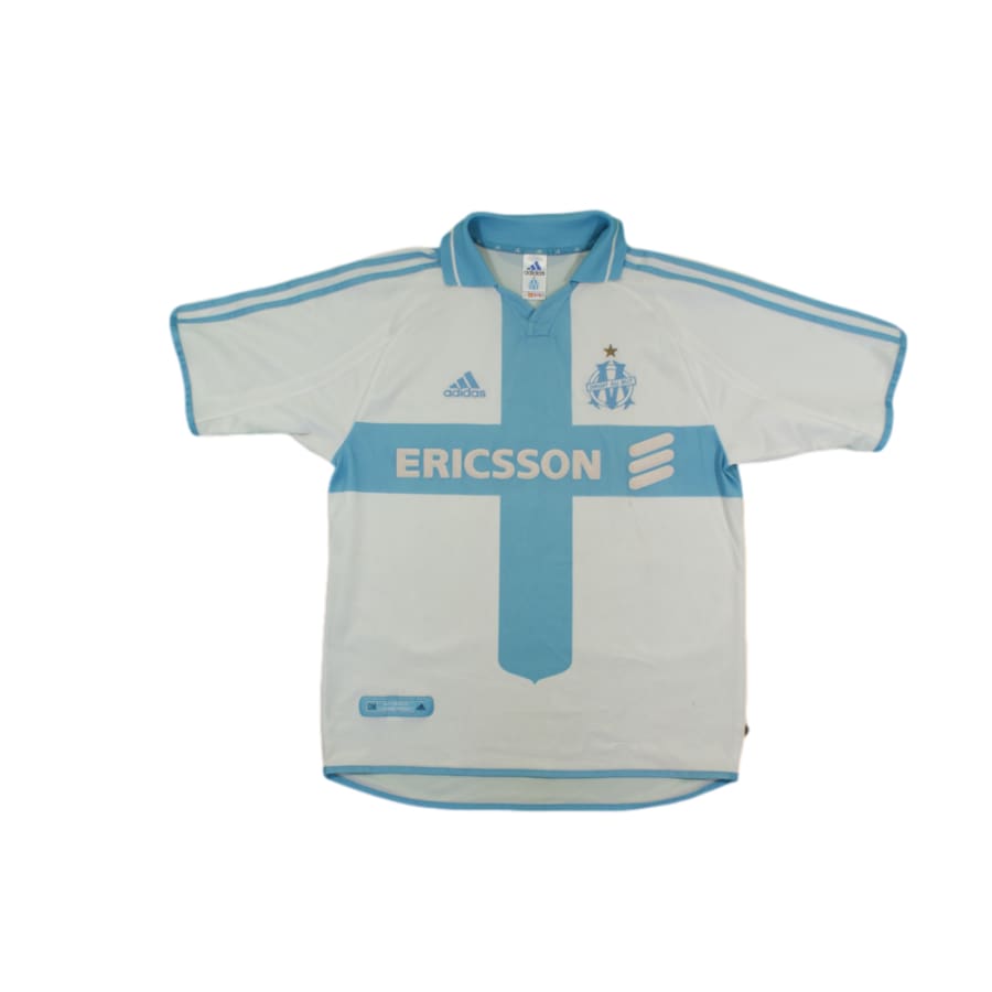 Maillot de football vintage domicile Olympique de Marseille 2000-2001 - Adidas - Olympique de Marseille