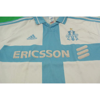 Maillot de football vintage domicile Olympique de Marseille 2000-2001 - Adidas - Olympique de Marseille