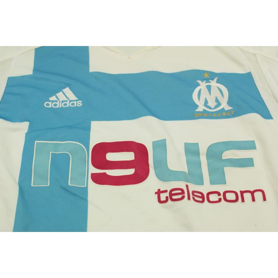 Maillot de football vintage domicile Olympique de Marseille 2004-2005 - Adidas - Olympique de Marseille