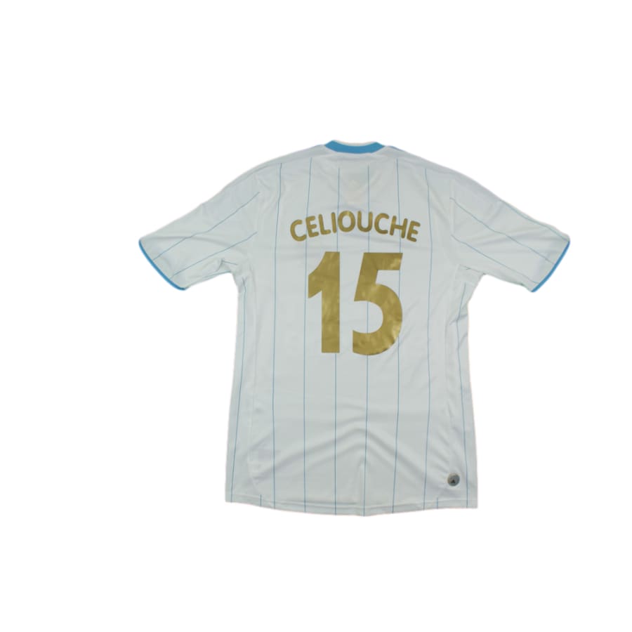 Maillot de football vintage domicile Olympique de Marseille N°15 CELIOUCHE 2009-2010 - Adidas - Olympique de Marseille