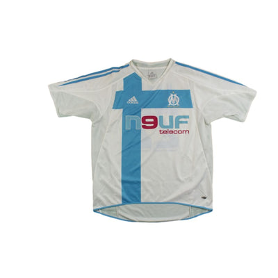 Maillot de football vintage domicile Olympique de Marseille N°22 NASRI 2004-2005 - Adidas - Olympique de Marseille