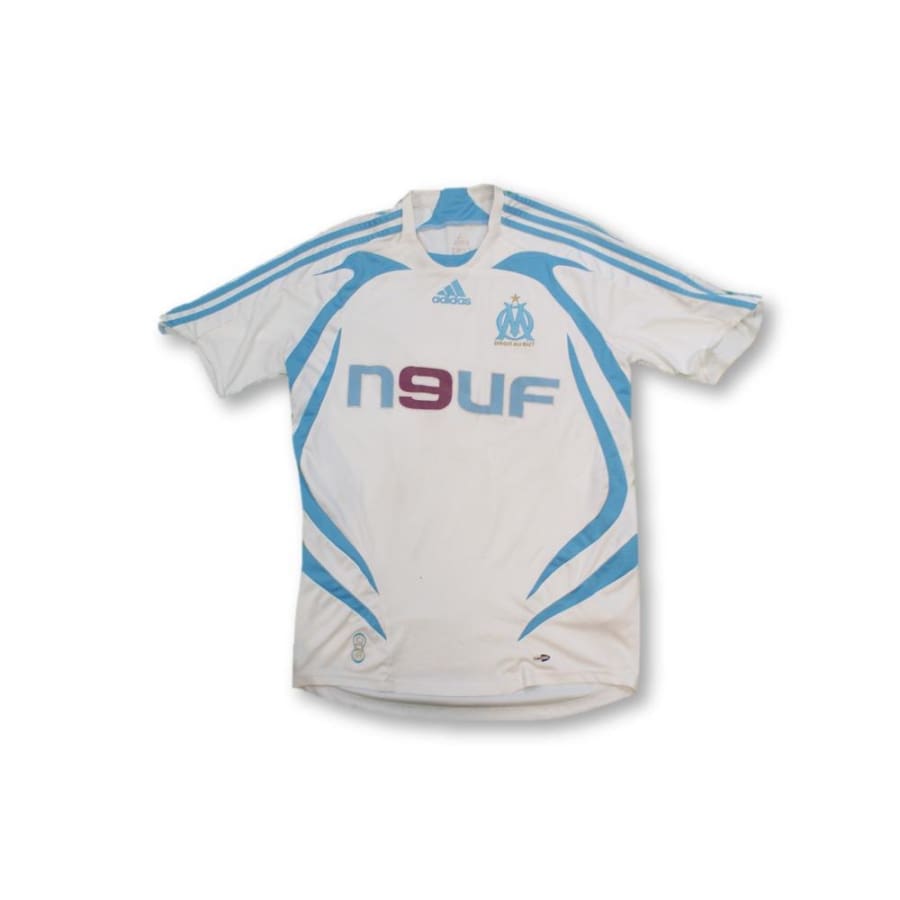 Maillot de football vintage domicile Olympique de Marseille N°22 NASRI 2007-2008 - Adidas - Olympique de Marseille