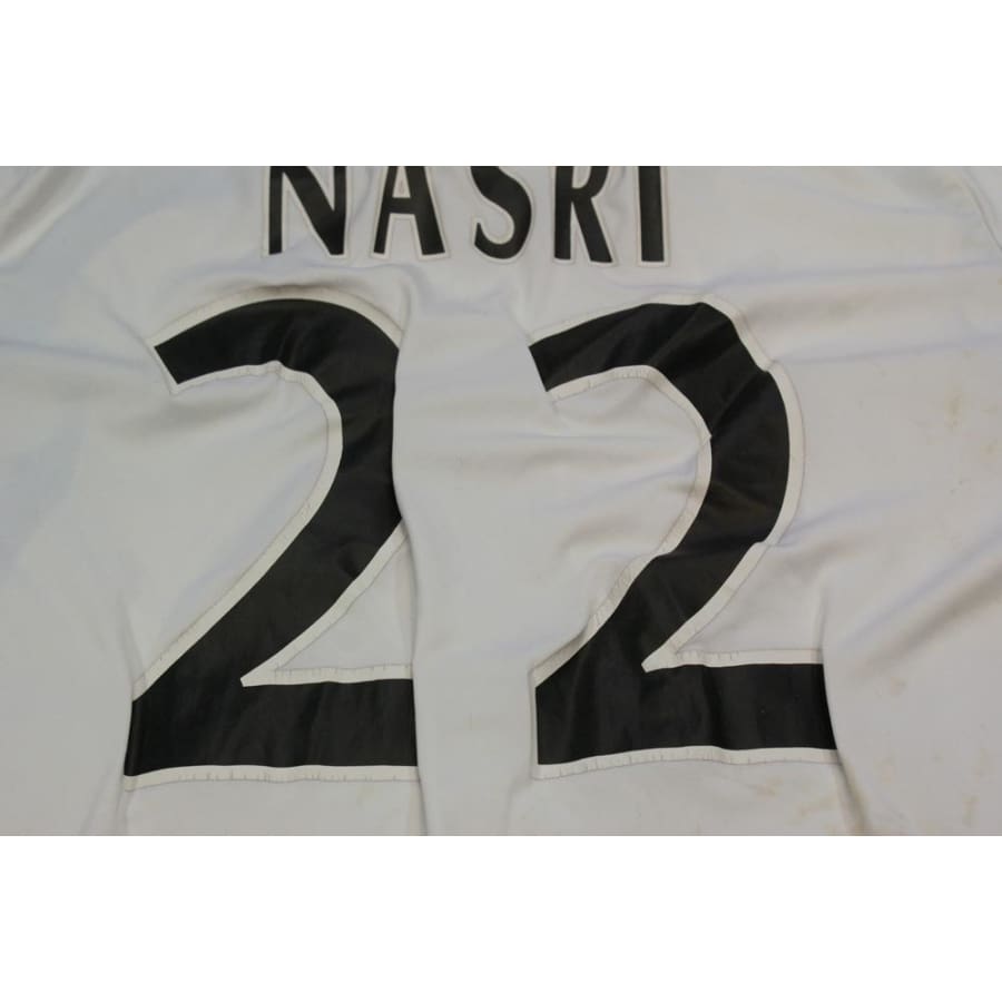 Maillot de football vintage domicile Olympique de Marseille N°22 NASRI 2007-2008 - Adidas - Olympique de Marseille